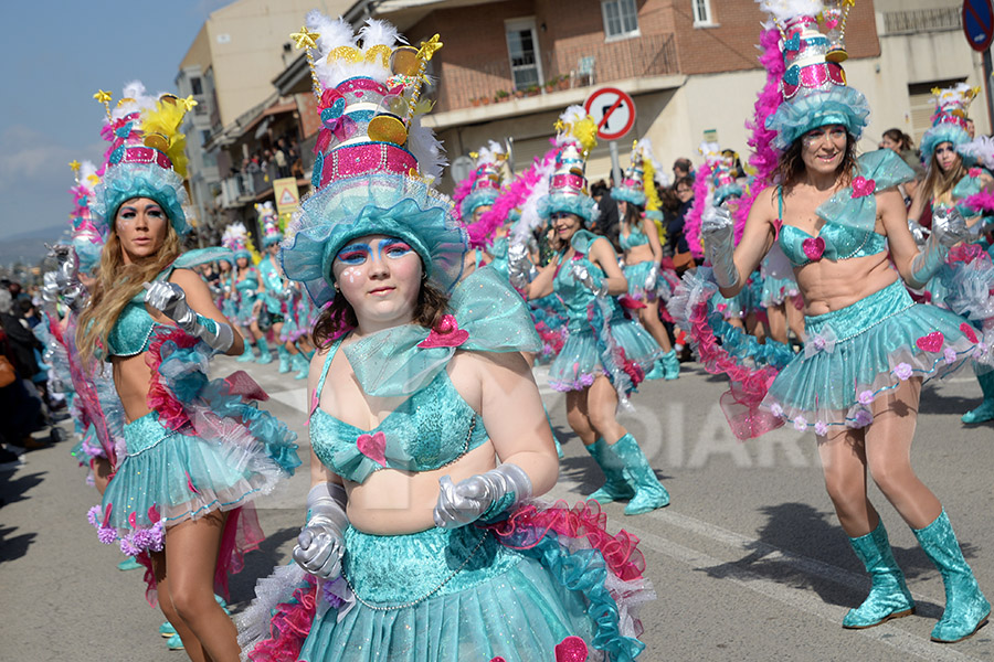 Rua del Carnaval de Santa Margarida i els Monjos 2017. Rua del Carnaval de Santa Margarida i els Monjos 2017