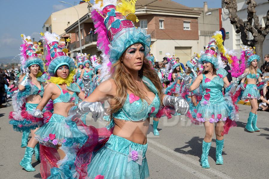 Rua del Carnaval de Santa Margarida i els Monjos 2017. Rua del Carnaval de Santa Margarida i els Monjos 2017