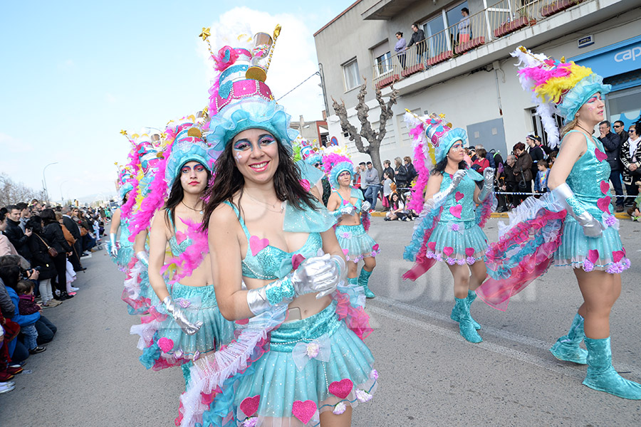 Rua del Carnaval de Santa Margarida i els Monjos 2017