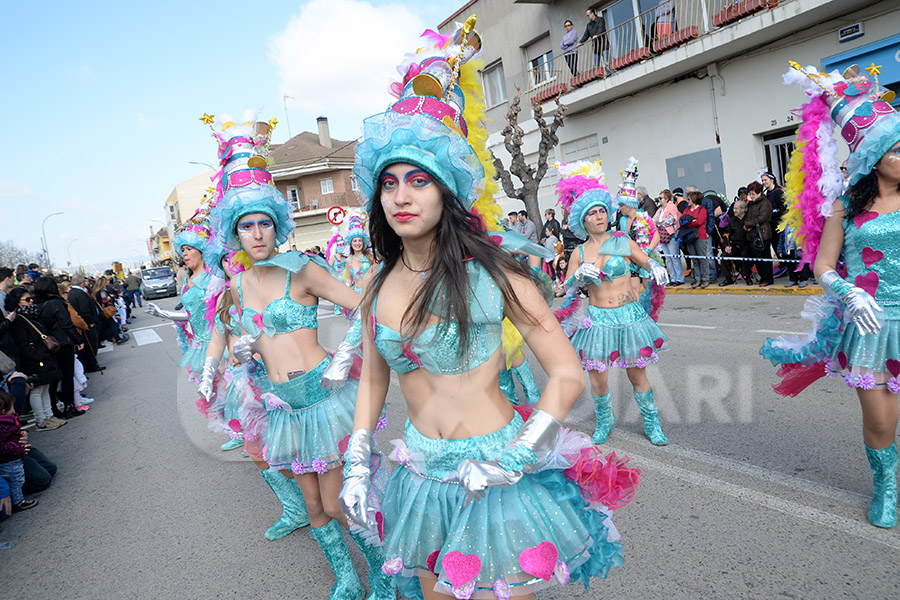 Rua del Carnaval de Santa Margarida i els Monjos 2017. Rua del Carnaval de Santa Margarida i els Monjos 2017