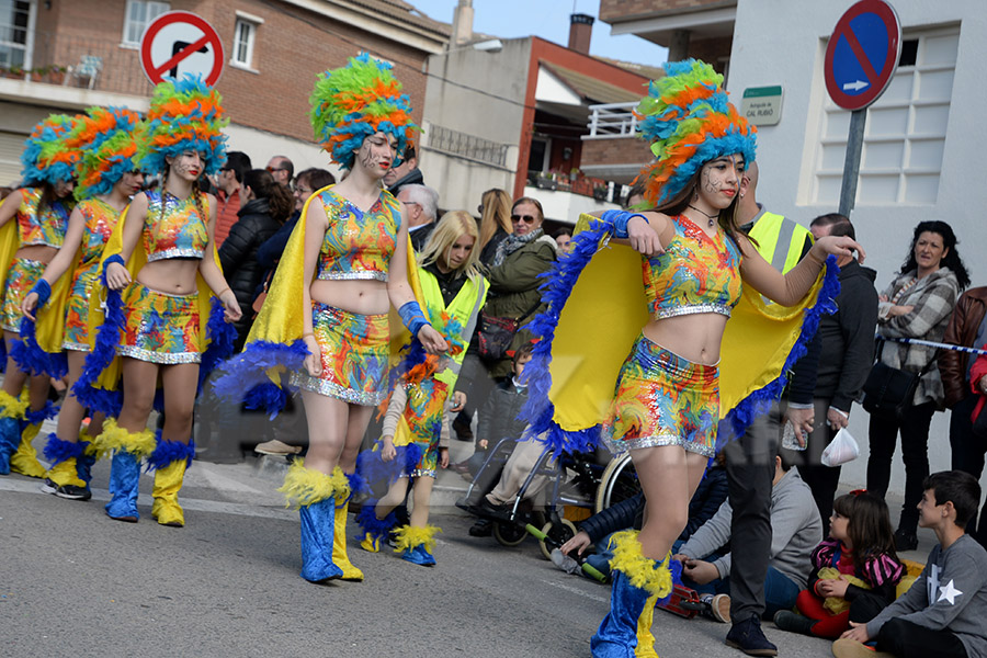 Rua del Carnaval de Santa Margarida i els Monjos 2017