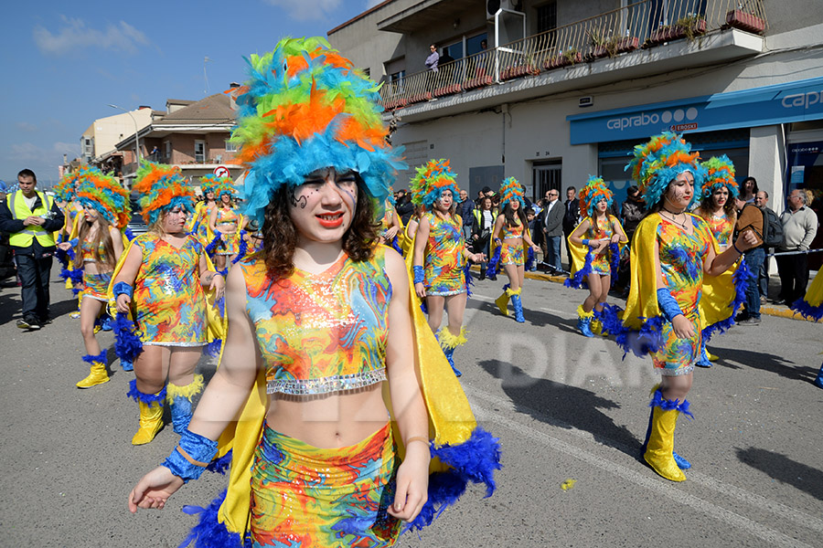 Rua del Carnaval de Santa Margarida i els Monjos 2017. Rua del Carnaval de Santa Margarida i els Monjos 2017