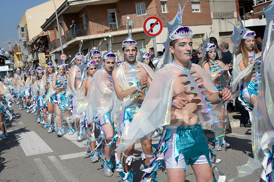 Rua del Carnaval de Santa Margarida i els Monjos 2017. Rua del Carnaval de Santa Margarida i els Monjos 2017