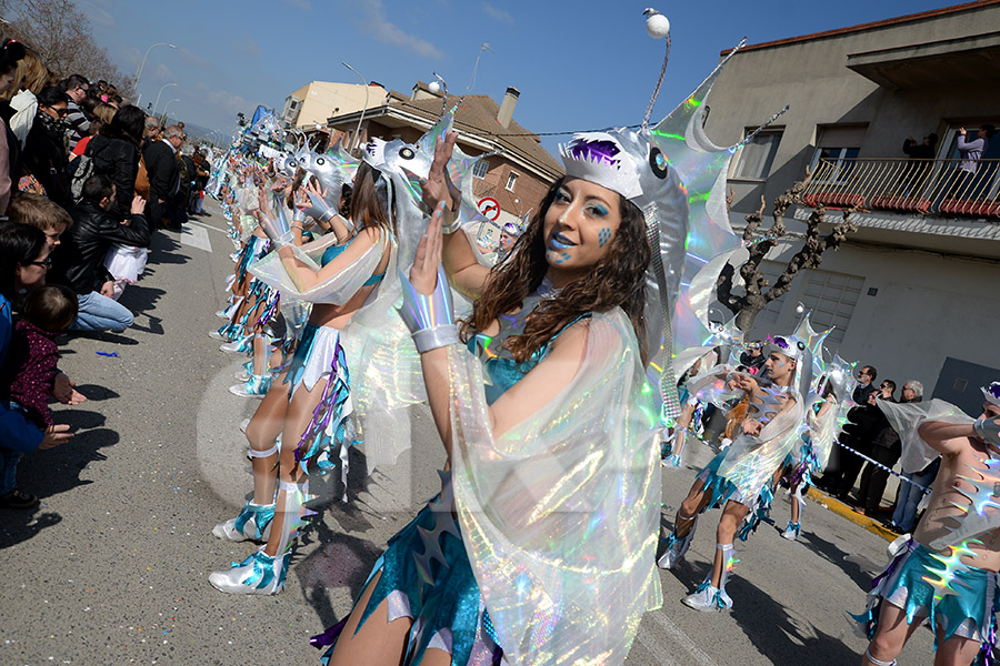 Rua del Carnaval de Santa Margarida i els Monjos 2017. Rua del Carnaval de Santa Margarida i els Monjos 2017