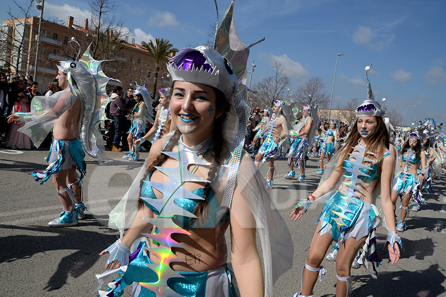 Rua del Carnaval de Santa Margarida i els Monjos 2017. Rua del Carnaval de Santa Margarida i els Monjos 2017