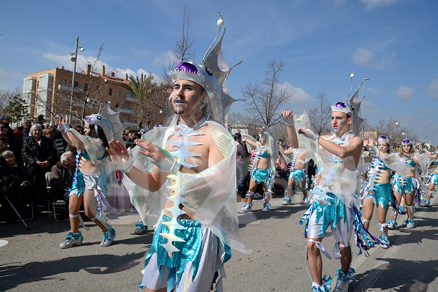 Rua del Carnaval de Santa Margarida i els Monjos 2017