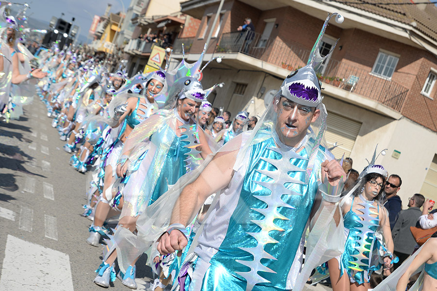 Rua del Carnaval de Santa Margarida i els Monjos 2017