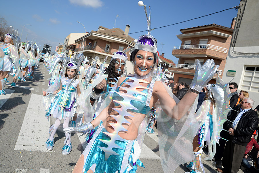 Rua del Carnaval de Santa Margarida i els Monjos 2017. Rua del Carnaval de Santa Margarida i els Monjos 2017