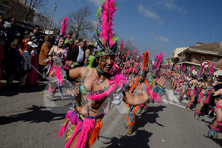 Rua del Carnaval de Santa Margarida i els Monjos 2017