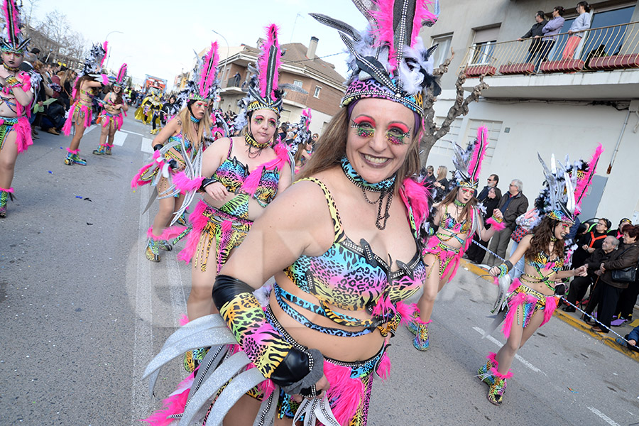 Rua del Carnaval de Santa Margarida i els Monjos 2017. Rua del Carnaval de Santa Margarida i els Monjos 2017