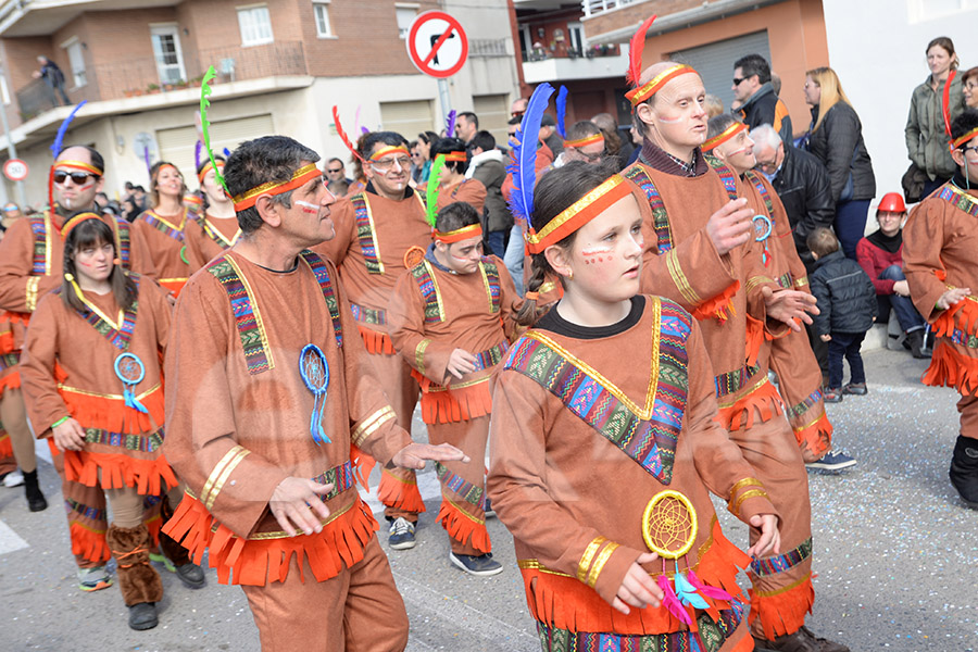 Rua del Carnaval de Santa Margarida i els Monjos 2017