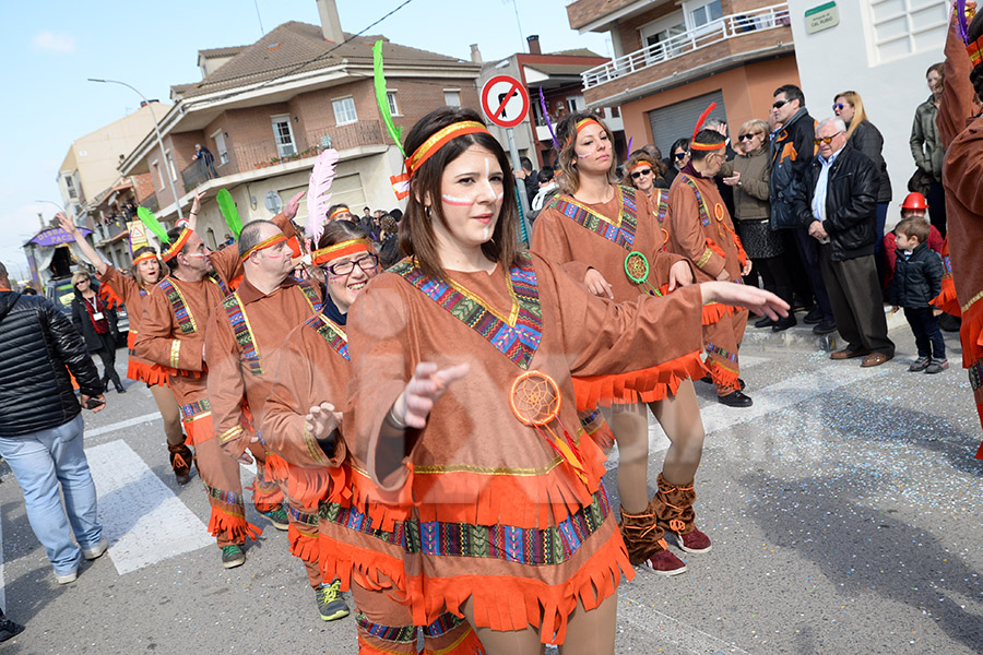 Rua del Carnaval de Santa Margarida i els Monjos 2017