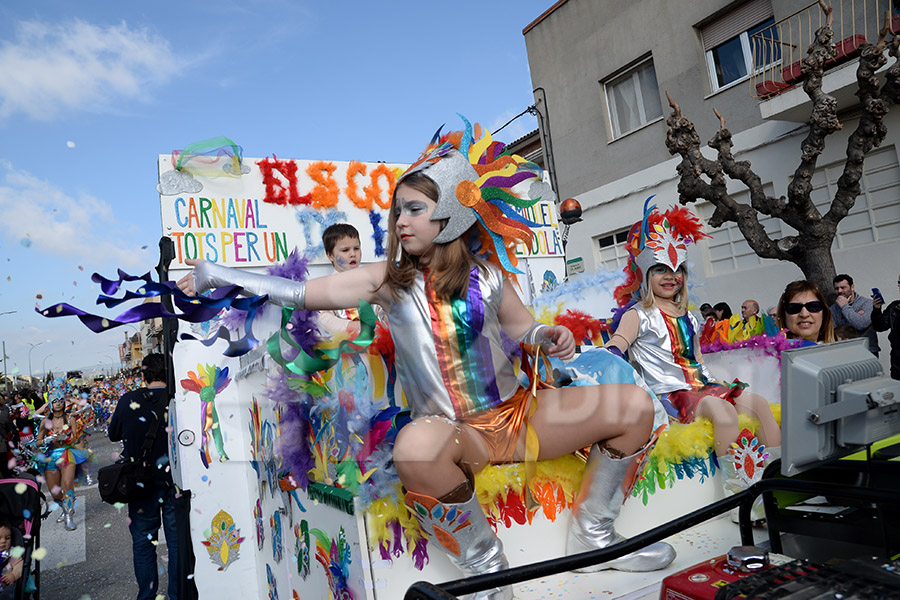 Rua del Carnaval de Santa Margarida i els Monjos 2017