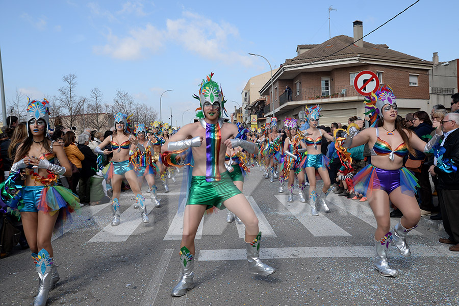 Rua del Carnaval de Santa Margarida i els Monjos 2017. Rua del Carnaval de Santa Margarida i els Monjos 2017