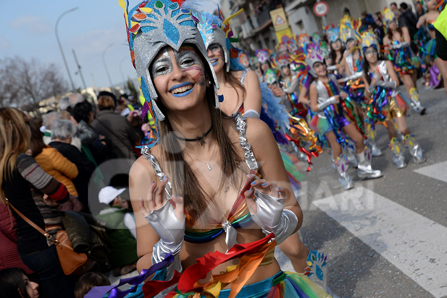 Rua del Carnaval de Santa Margarida i els Monjos 2017