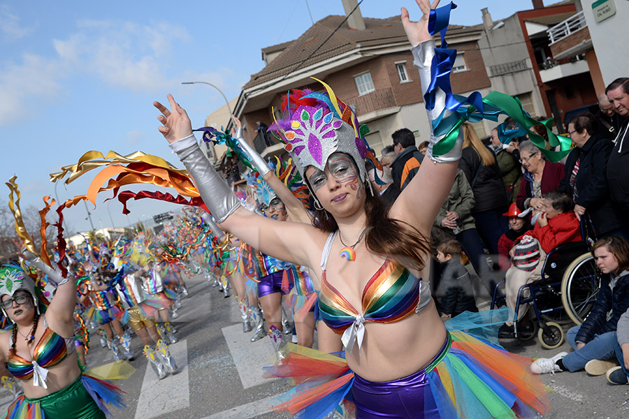 Rua del Carnaval de Santa Margarida i els Monjos 2017. Rua del Carnaval de Santa Margarida i els Monjos 2017