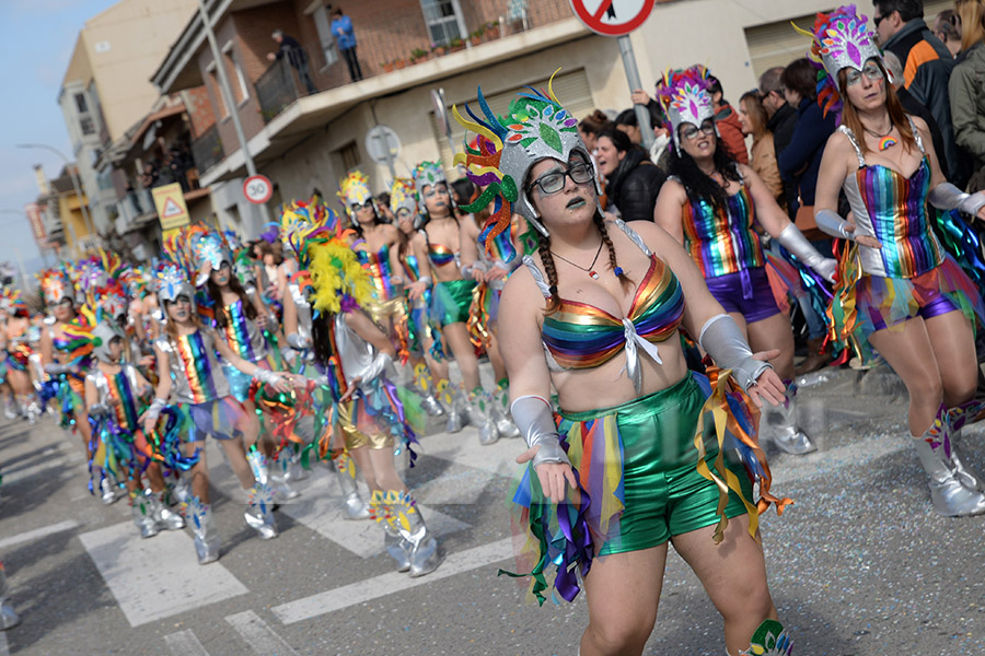 Rua del Carnaval de Santa Margarida i els Monjos 2017. Rua del Carnaval de Santa Margarida i els Monjos 2017