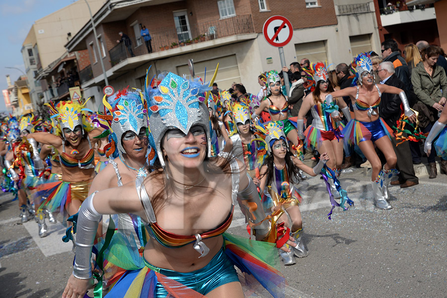 Rua del Carnaval de Santa Margarida i els Monjos 2017. Rua del Carnaval de Santa Margarida i els Monjos 2017