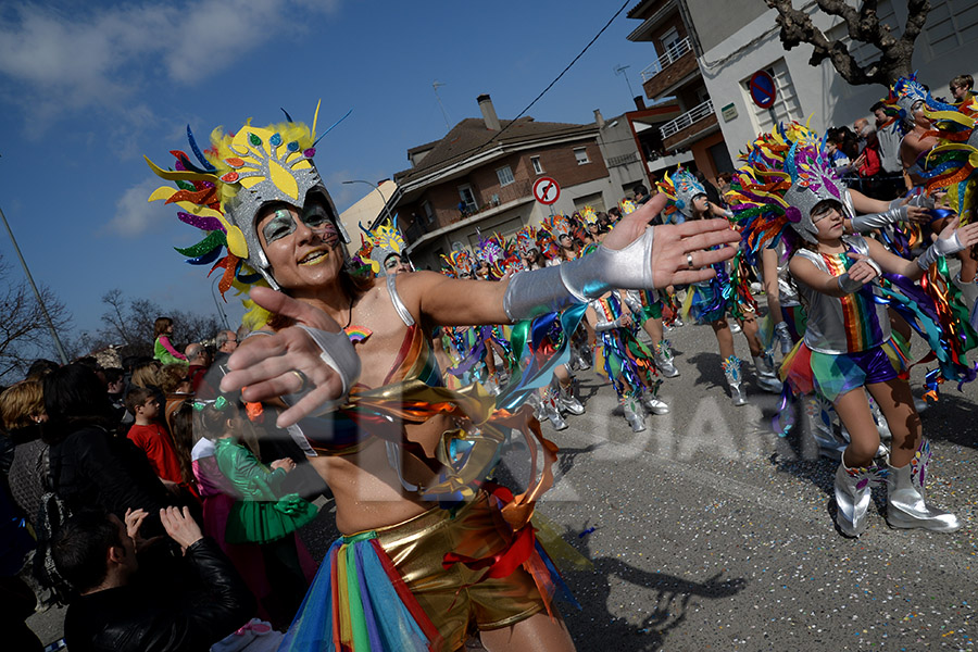 Rua del Carnaval de Santa Margarida i els Monjos 2017