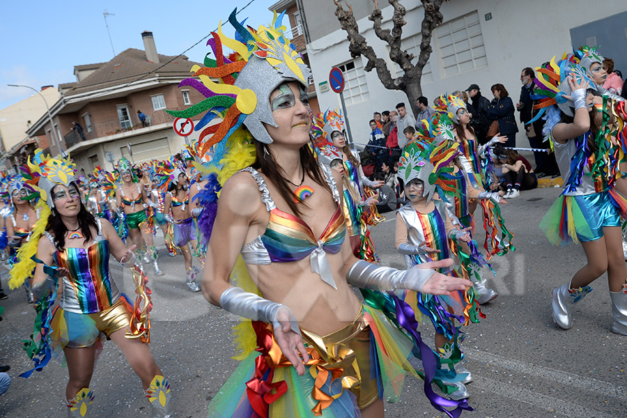 Rua del Carnaval de Santa Margarida i els Monjos 2017