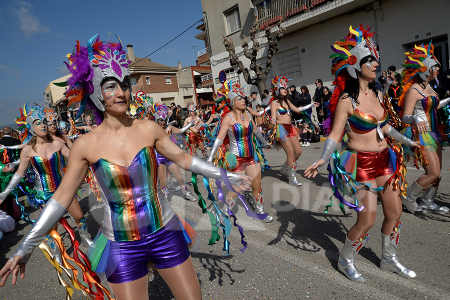 Rua del Carnaval de Santa Margarida i els Monjos 2017. Rua del Carnaval de Santa Margarida i els Monjos 2017