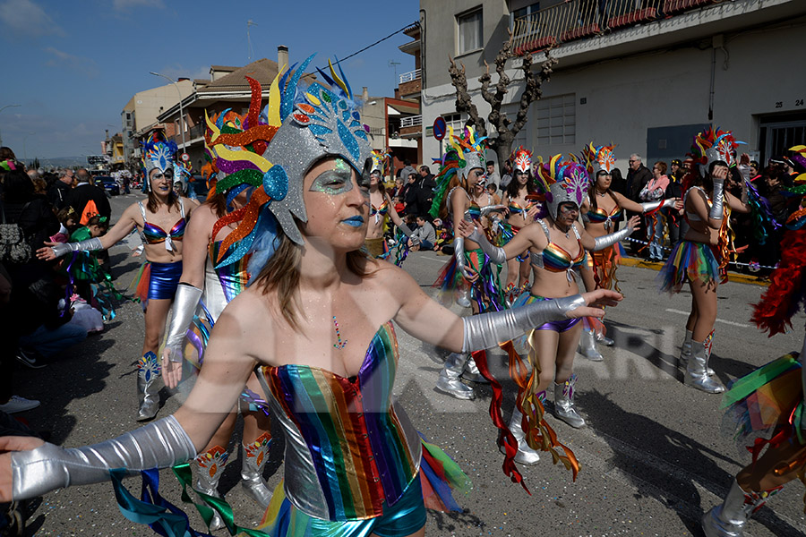 Rua del Carnaval de Santa Margarida i els Monjos 2017. Rua del Carnaval de Santa Margarida i els Monjos 2017