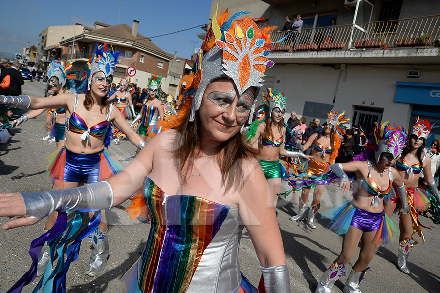 Rua del Carnaval de Santa Margarida i els Monjos 2017