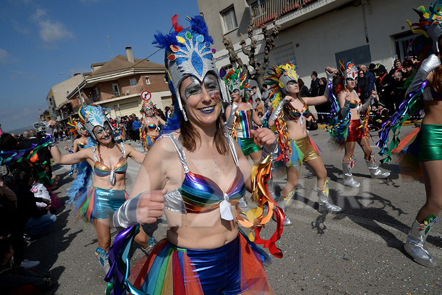 Rua del Carnaval de Santa Margarida i els Monjos 2017. Rua del Carnaval de Santa Margarida i els Monjos 2017