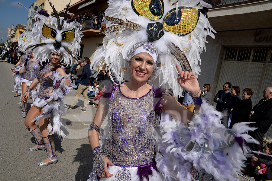 Rua del Carnaval de Santa Margarida i els Monjos 2017. Rua del Carnaval de Santa Margarida i els Monjos 2017