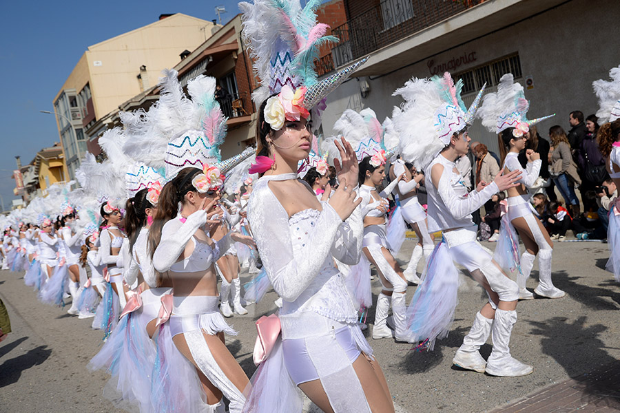 Rua del Carnaval de Santa Margarida i els Monjos 2017