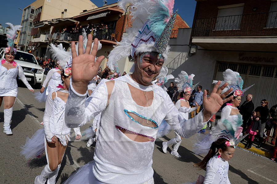 Rua del Carnaval de Santa Margarida i els Monjos 2017. Rua del Carnaval de Santa Margarida i els Monjos 2017