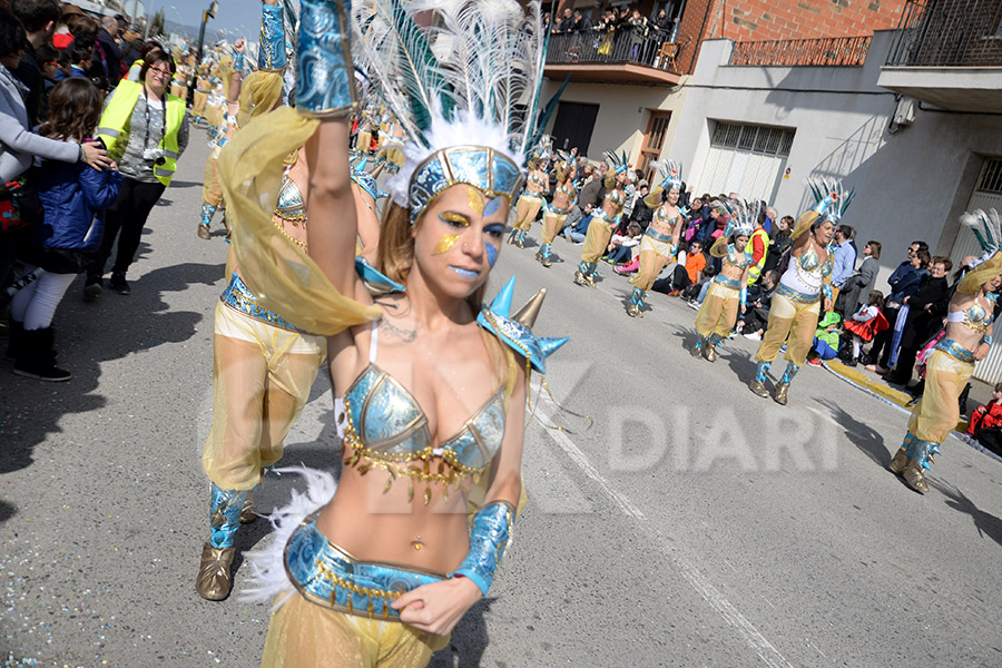 Rua del Carnaval de Santa Margarida i els Monjos 2017. Rua del Carnaval de Santa Margarida i els Monjos 2017