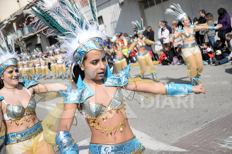 Rua del Carnaval de Santa Margarida i els Monjos 2017