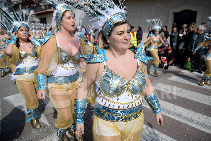 Rua del Carnaval de Santa Margarida i els Monjos 2017