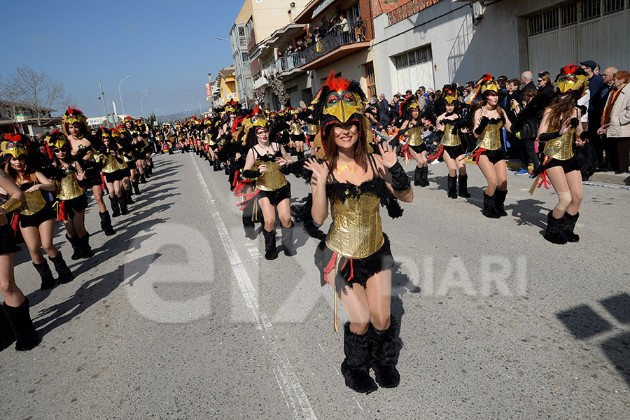 Rua del Carnaval de Santa Margarida i els Monjos 2017. Rua del Carnaval de Santa Margarida i els Monjos 2017