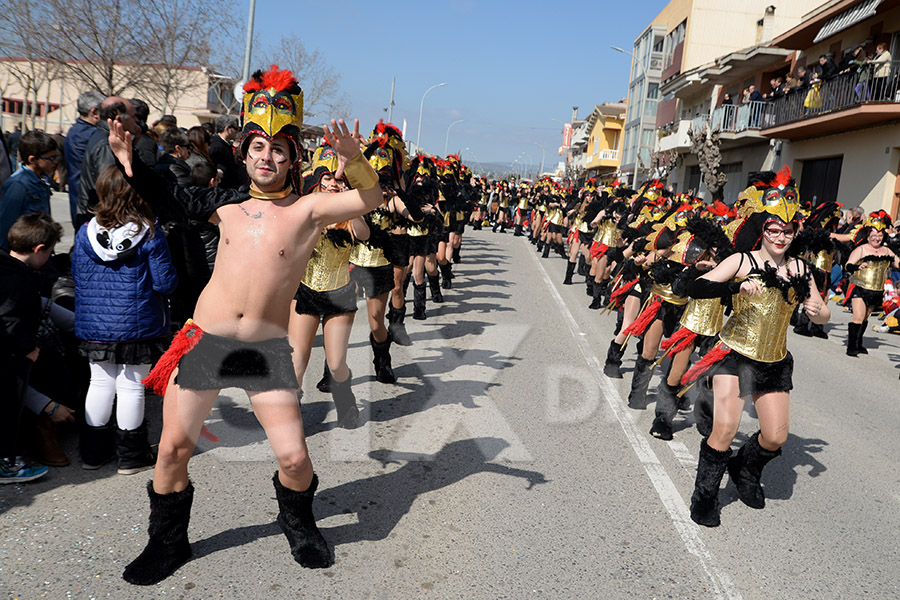 Rua del Carnaval de Santa Margarida i els Monjos 2017. Rua del Carnaval de Santa Margarida i els Monjos 2017