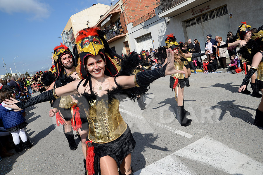 Rua del Carnaval de Santa Margarida i els Monjos 2017. Rua del Carnaval de Santa Margarida i els Monjos 2017