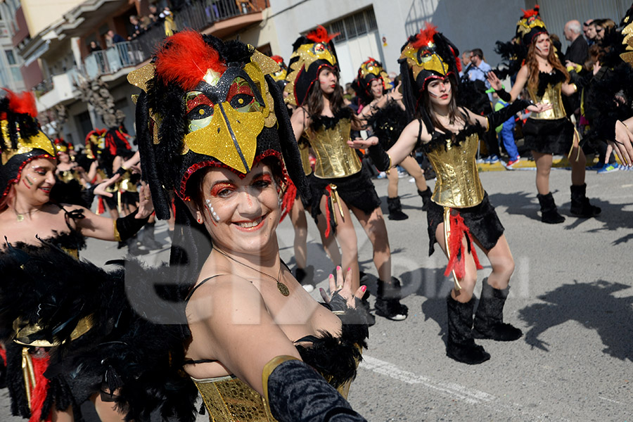 Rua del Carnaval de Santa Margarida i els Monjos 2017