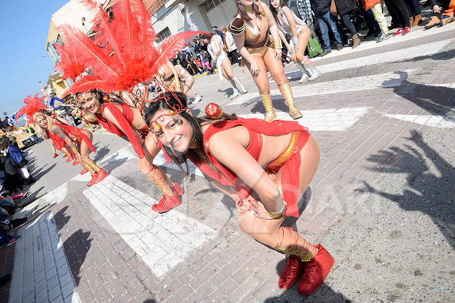 Rua del Carnaval de Santa Margarida i els Monjos 2017. Rua del Carnaval de Santa Margarida i els Monjos 2017