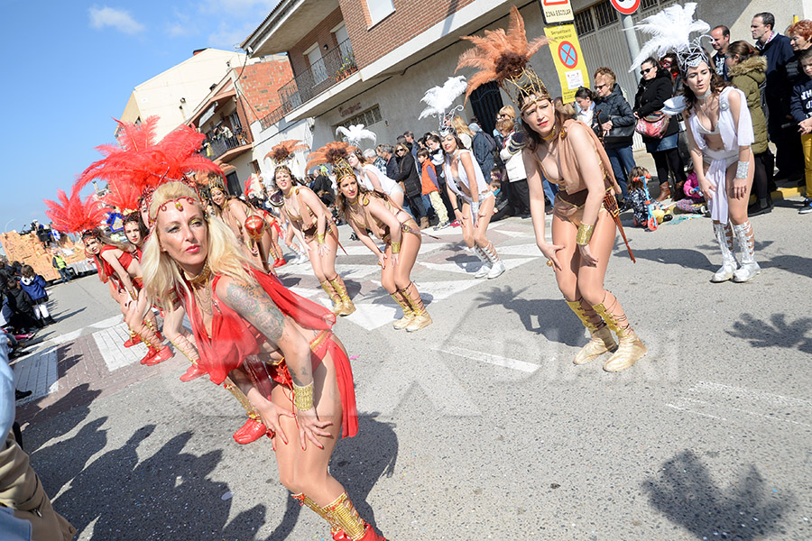 Rua del Carnaval de Santa Margarida i els Monjos 2017. Rua del Carnaval de Santa Margarida i els Monjos 2017