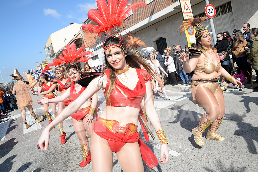 Rua del Carnaval de Santa Margarida i els Monjos 2017