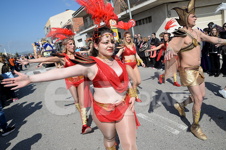 Rua del Carnaval de Santa Margarida i els Monjos 2017. Rua del Carnaval de Santa Margarida i els Monjos 2017