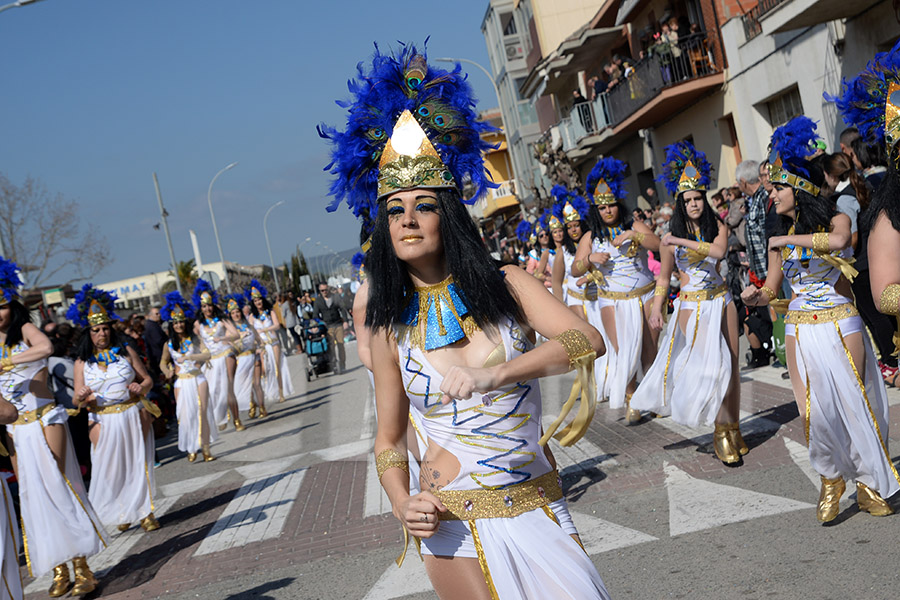 Rua del Carnaval de Santa Margarida i els Monjos 2017