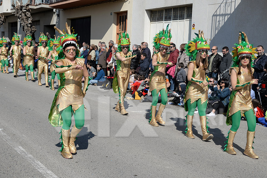 Rua del Carnaval de Santa Margarida i els Monjos 2017. Rua del Carnaval de Santa Margarida i els Monjos 2017