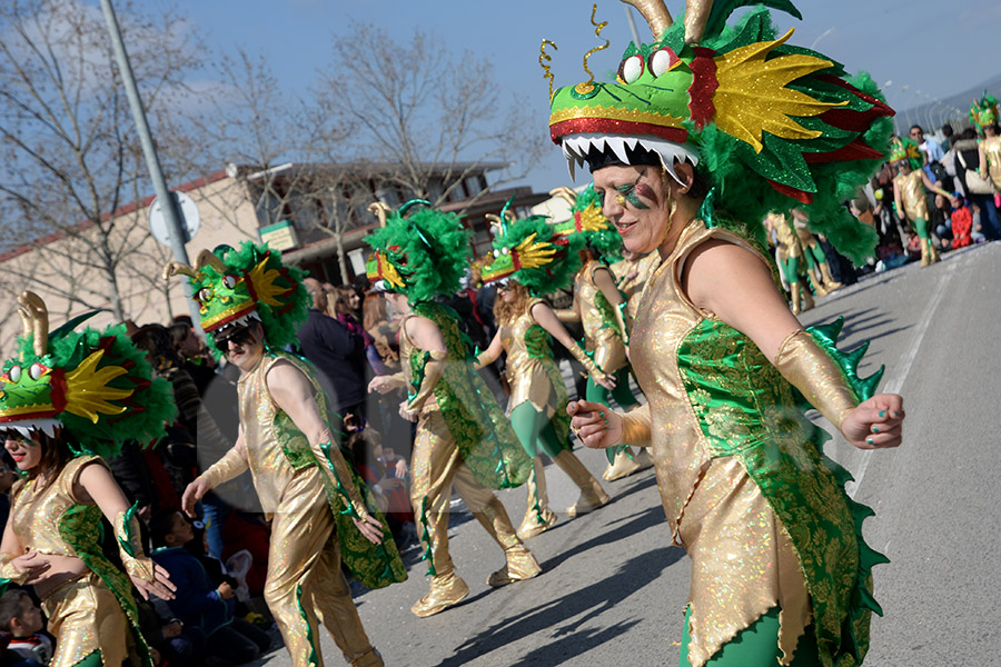 Rua del Carnaval de Santa Margarida i els Monjos 2017