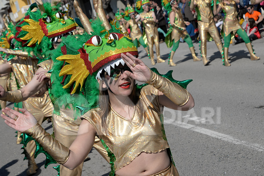 Rua del Carnaval de Santa Margarida i els Monjos 2017