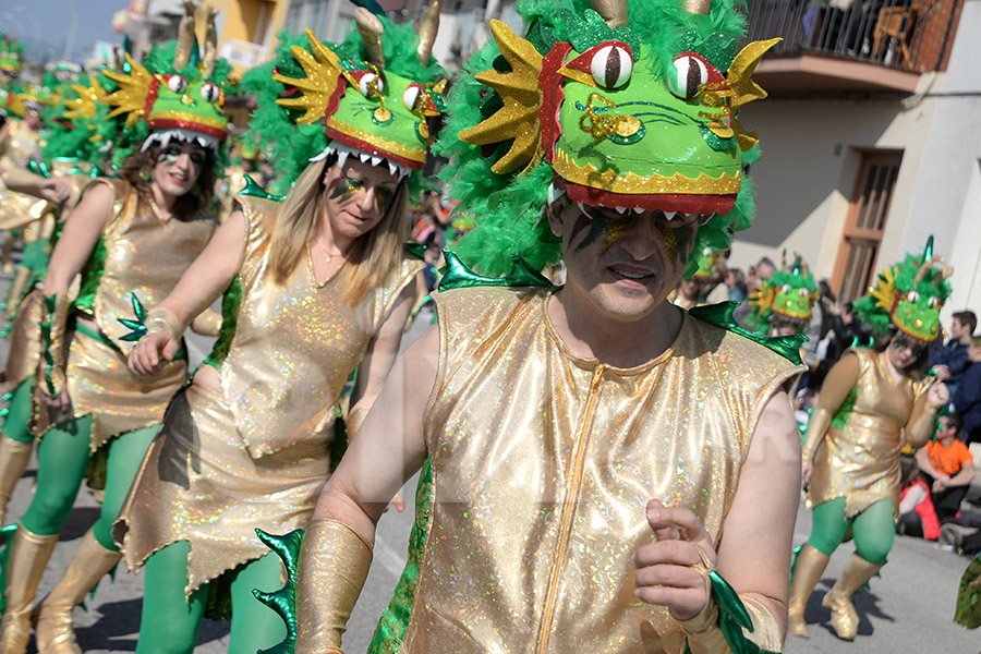 Rua del Carnaval de Santa Margarida i els Monjos 2017