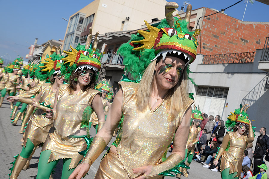 Rua del Carnaval de Santa Margarida i els Monjos 2017. Rua del Carnaval de Santa Margarida i els Monjos 2017