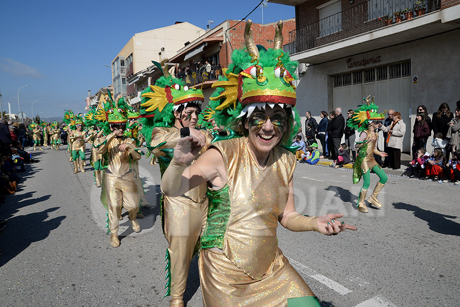 Rua del Carnaval de Santa Margarida i els Monjos 2017. Rua del Carnaval de Santa Margarida i els Monjos 2017