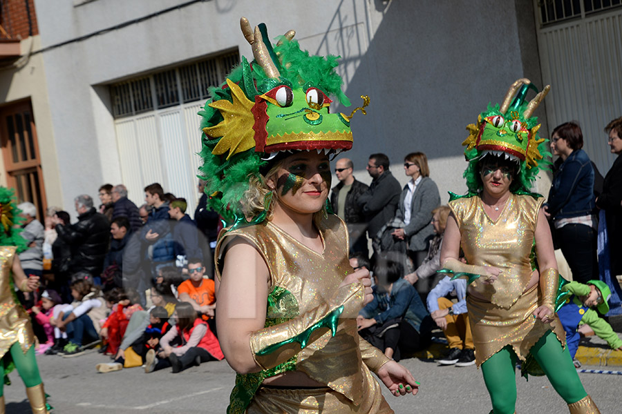 Rua del Carnaval de Santa Margarida i els Monjos 2017